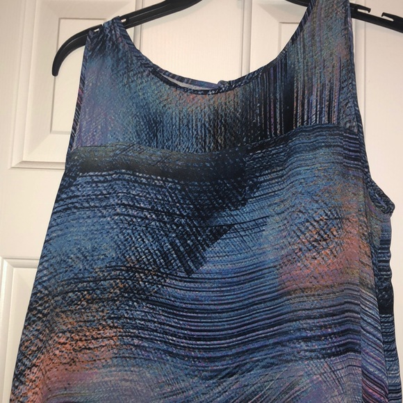 Cable and gauge multi color blouse - Picture 2 of 7